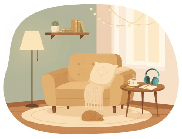 Calm home environment for autistic unmasking