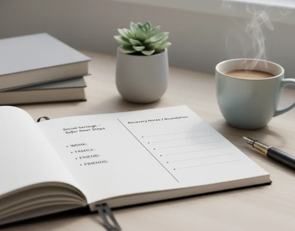 Calm next-step mapping