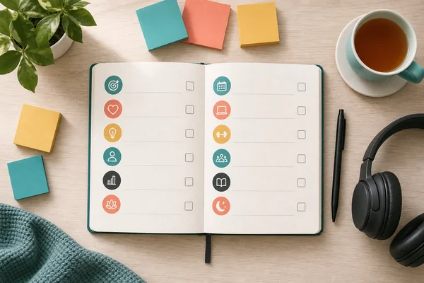 Calm self reflection checklist