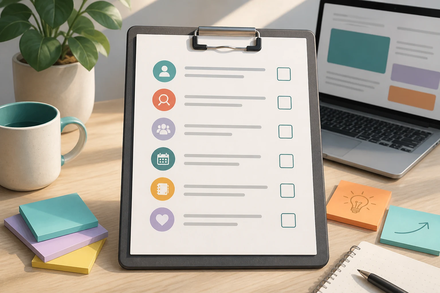 Next steps checklist