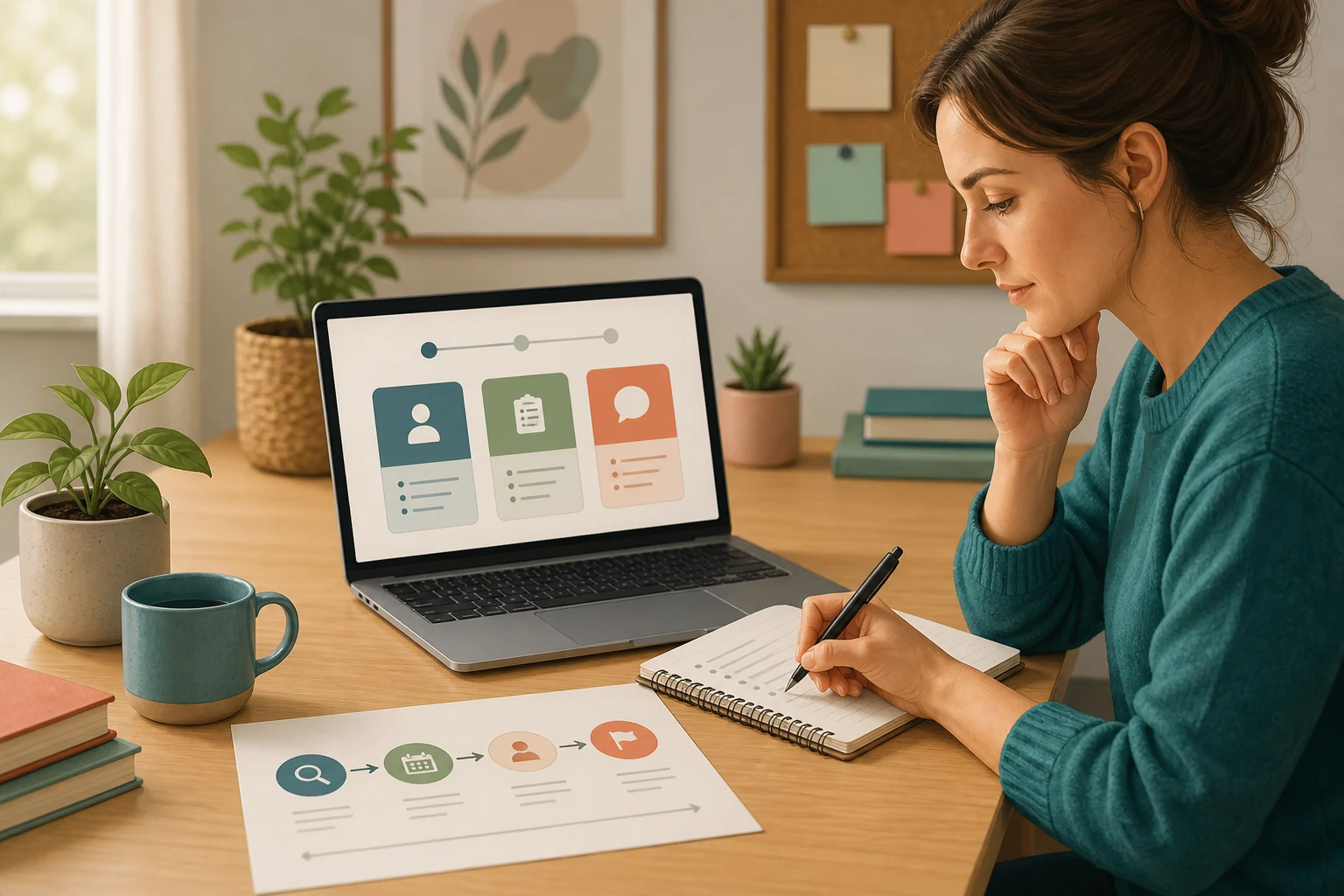 Online evaluation pathway